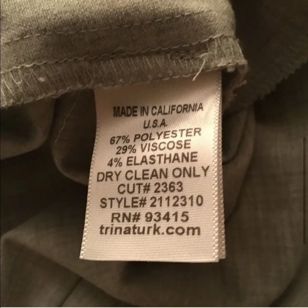 Trina Turk Dress Pants Size 10 - Picture 6 of 9